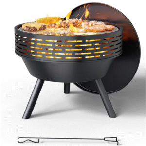 Wood-Burning Outdoor Fire Pit